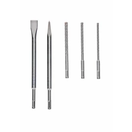 Bosch SDS-Plus fúró és véső készlet, 5 részes