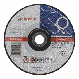 Bosch vágókorong 180x3.0mm fém egyenes