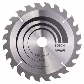 Bosch körfűrészlap 235x25/24 Optiline Wood