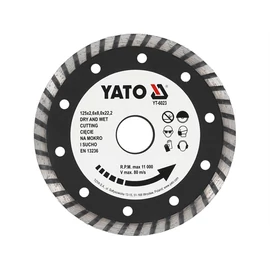 YATO gyémánt vágókorong 125 mm turbo (YT-6023)