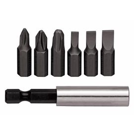 GedoreRed csavarhúzóhegy készlet lapos+PH+tartó 1/4&quot; 7 részes R33005007