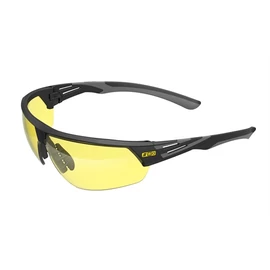 ESAB WeldOps XF-400 szemüveg fekete/szürke keret - sárga lencse