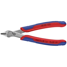 Knipex Elektronikai oldalcsípő fogó Super Knips® 125 mm