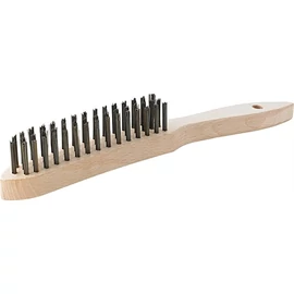 Format drótkefe acél 0.35mm 6 soros