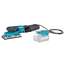 Makita BO007CGZ 40Vmax XGT Li-Ion BL AWS 93 x 185 mm rezgőcsiszoló Z (akku és töltő nélkül)