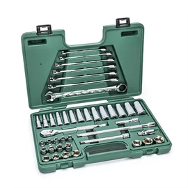SATA szerszámkészlet műanyag kofferban 3/8" 42 részes (metrikus) T