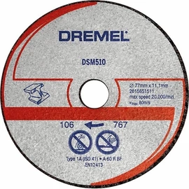 Dremel DSM20 fém és műanyag vágókorong (DSM510)