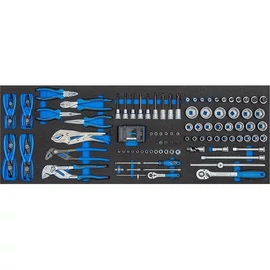 Gedore szerszámkészlet Check-Tool modulban 128 részes (1504 XL CT6-U10-183)