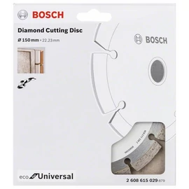Bosch vágókorong, gyémánt 150x22.23 mm univerzális