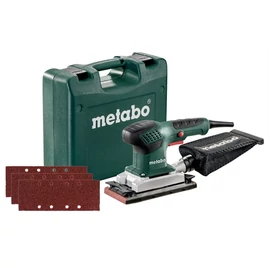 Metabo SR 2185 Set vibrációs csiszoló +10 db csiszolólap, koffer 210W