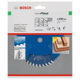 Bosch körfűrészlap 140x20/42 Expert for Wood
