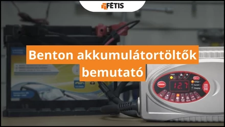 Benton akkumulátortöltők bemutató