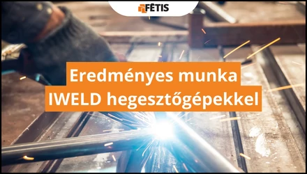 Eredményes munka IWELD hegesztőgépekkel