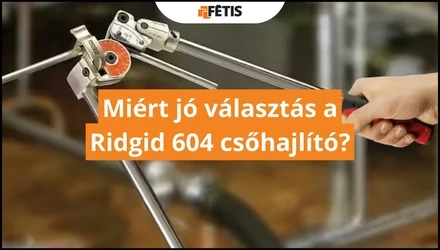 Miért jó választás a Ridgid 604 csőhajlító?