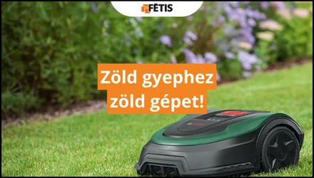 Zöld gyephez zöld gépet! 