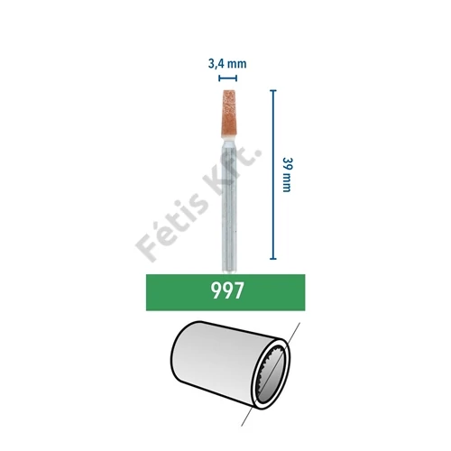 Dremel Alumínium-oxid köszörűkorong 3.4 mm (997)