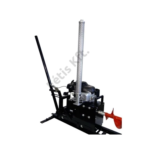 EUROKOMAX vízszintes ipari talajfúrógép tartozékokkal (benzines, HONDA GCV170)