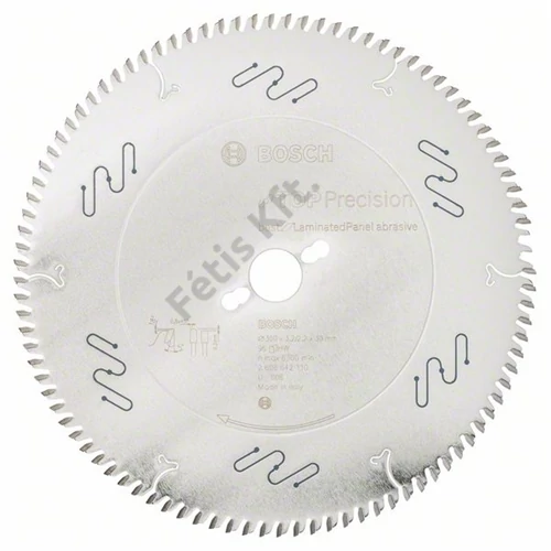 Bosch körfűrészlap 300x30/96 Top Precision Best for Laminated Panel abrasive
