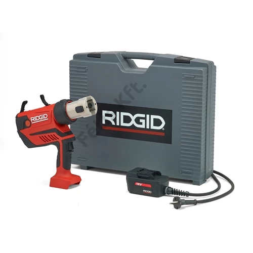 Ridgid RP 350-C akkus présgép pofák nélkül +hálózati adapter +koffer