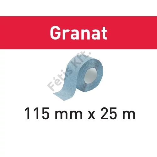 Festool StickFix csiszolóaszalag tekercs 115x25m P180 GR Granat