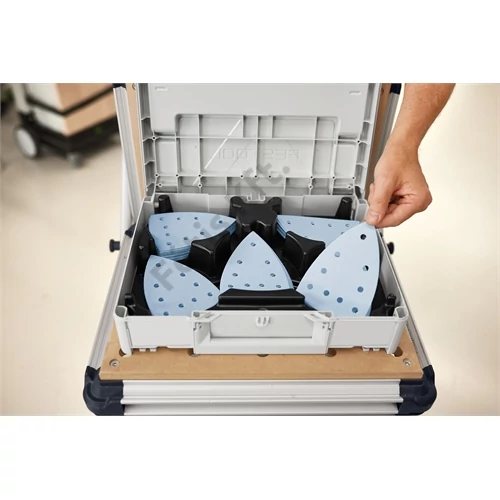Festool csiszolópapír készlet Systainer-ben SYS-STF DELTA GR-Set Granat P60-220 100 részes