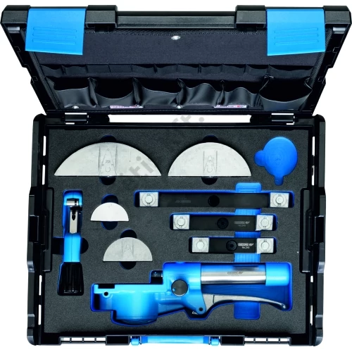 Gedore kézi csőhajlító készlet, hidraulikus 10-22 mm L-BOXX 136 tartóban (1100-245680)