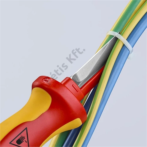 Knipex VDE kábelkés 190 mm (bliszter)