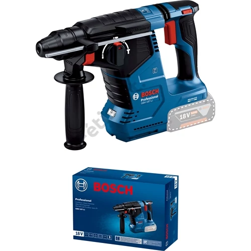 Bosch GBH 187-LI akkus fúrókalapács (akku és töltő nélkül) kartondobozban