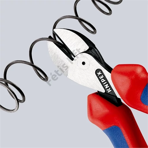 Knipex X-Cut Kompakt oldalcsípő fogó nagy áttételű krómozott 160 mm