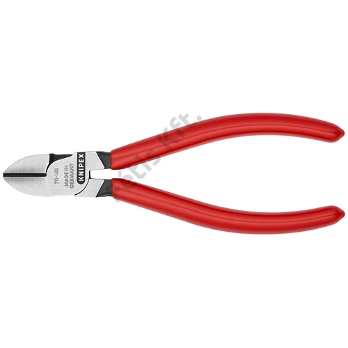 Knipex oldalcsípő fogó feketére foszfátozott 140 mm