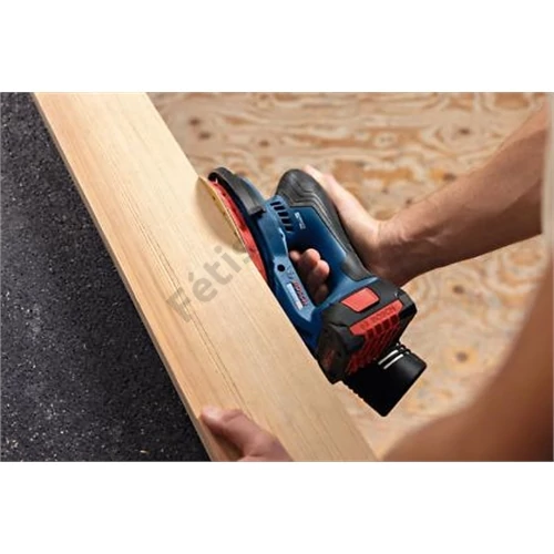 Bosch GEX 18V-150-3 Akkus Excentercsiszoló (akku és töltő nélkül 1x csiszolópapír C470 (150mm) 1x porgyűjtő tartály 1x védőgyűrű) kartondobozban