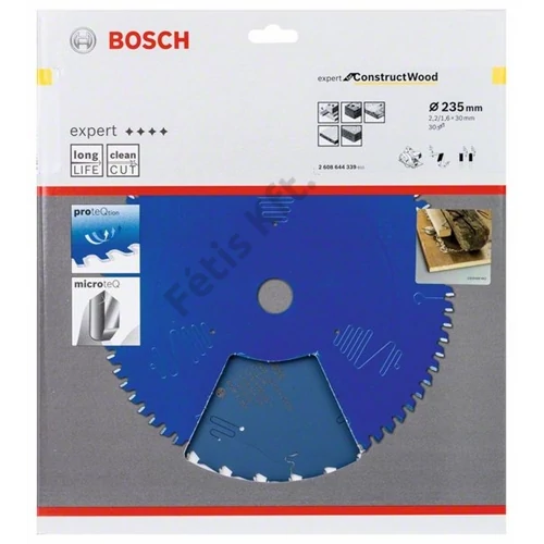 Bosch körfűrészlap 235x30/30 Expert for Construct Wood