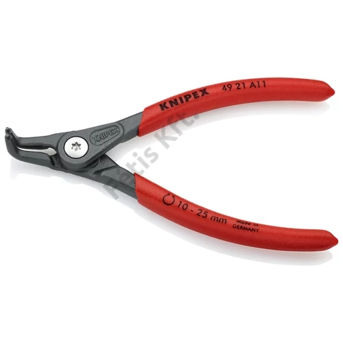 Knipex seeger-fogó külső hajlított A11 rugós 130 mm