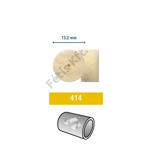Dremel Polírkorong 13 mm (414)