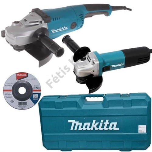 Makita DK0053G sarokcsiszoló szett kofferban (GA9020 + 9558HNR)