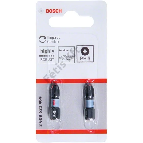Bosch Impact Control PH3 bit, 2 db 25 mm