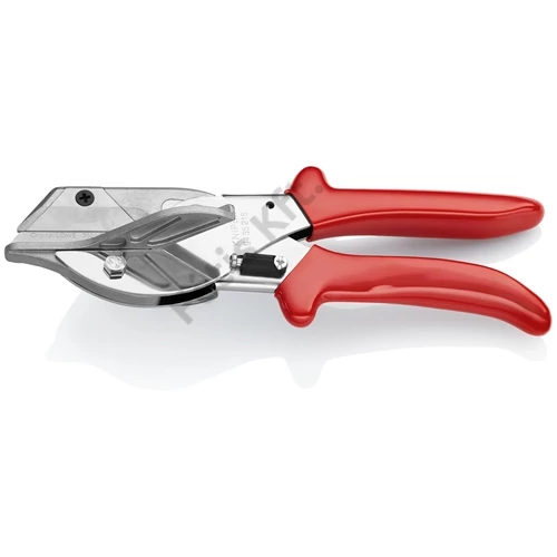 Knipex Sarokvágó olló műanyag- és gumiprofilokhoz krómozott 215 mm