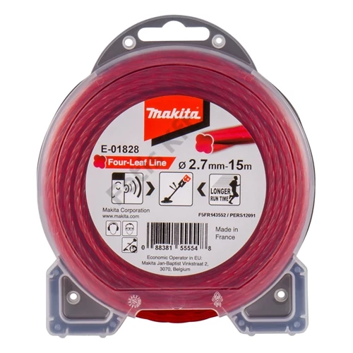 Makita damil négylevelű 2.7mm x 15m