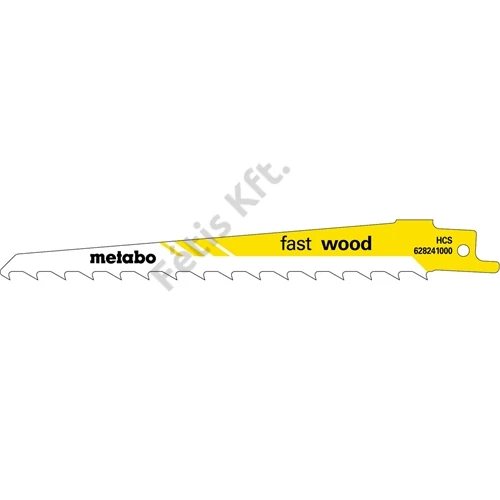 Metabo orrfűrészlap S 617 K fast wood 150 x 1.25 mm 5 db
