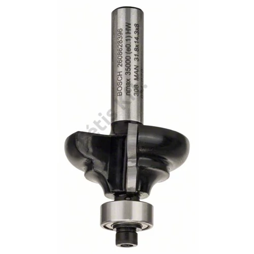 Bosch keményfém C profilmaró vezető golyóscsapággyal (2 vágóél) 4.8x14 57 mm d:8 mm