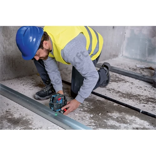 Bosch GCL 2-50 G zöld kombilézer + RM 10 tartó