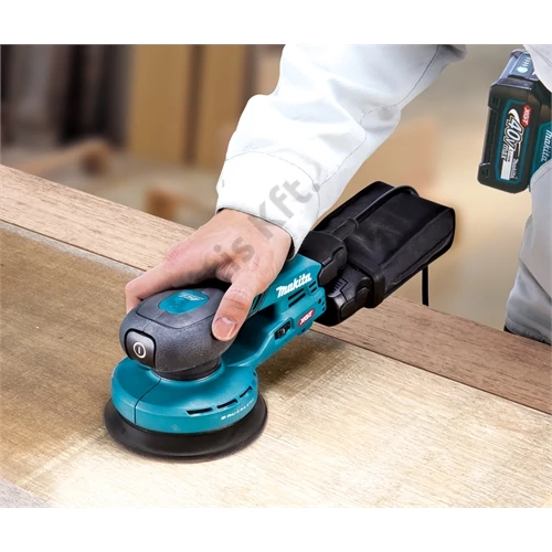 Makita BO003CGZ 40Vmax XGT Li-ion BL AWS 125 mm excentercsiszoló V, 3 mm (akku és töltő nélkül)