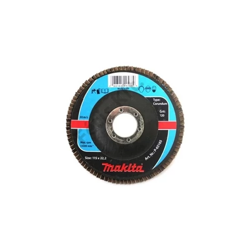 Makita Lamellás csiszoló ACÉL 115mm K60
