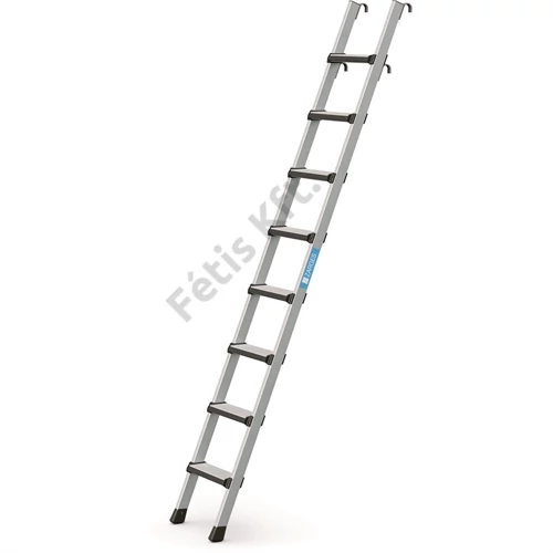 Zarges Csavarozott lépcsős beakasztható polclétra elox 1x8 Comfortstep LH