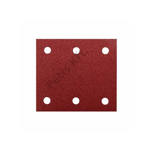 Makita csiszolópapír tépőzáras piros 114x102mm K150 (10db)
