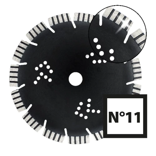 Abraboro gyémánttárcsa lézer Turbo 350x3.2x25.4 (NO.11)