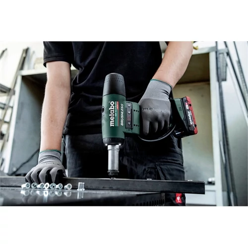 Metabo NMP 18 LTX BL M10 akkus popszegecshúzó alapgép 18V/2x4Ah+töltő