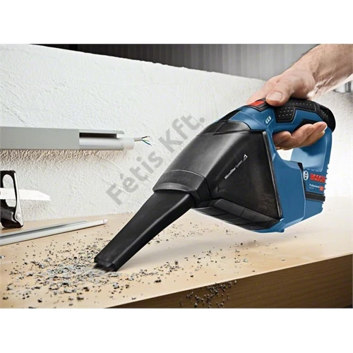 Bosch GAS 12V Li akkus porszívó alapgép kartonban 12V (akku és töltő nélkül)