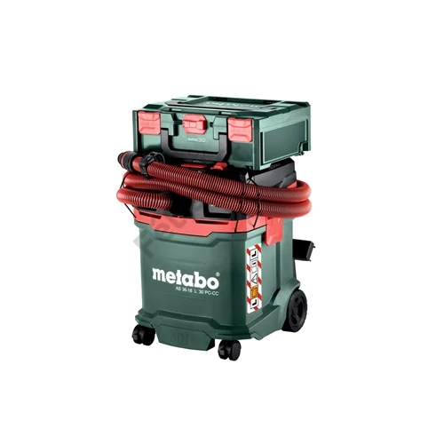 Metabo AS 36-18 L 30 PC-CC akkus porszívó CordlessControl alapgép (akku és töltő nélkül)