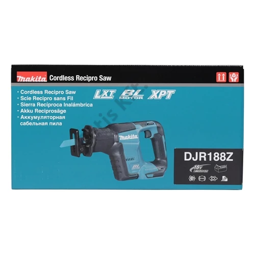Makita DJR188Z 18V LXT Li-ion BL akkus kompakt orrfűrész (alapgép - akku és töltő nélkül)